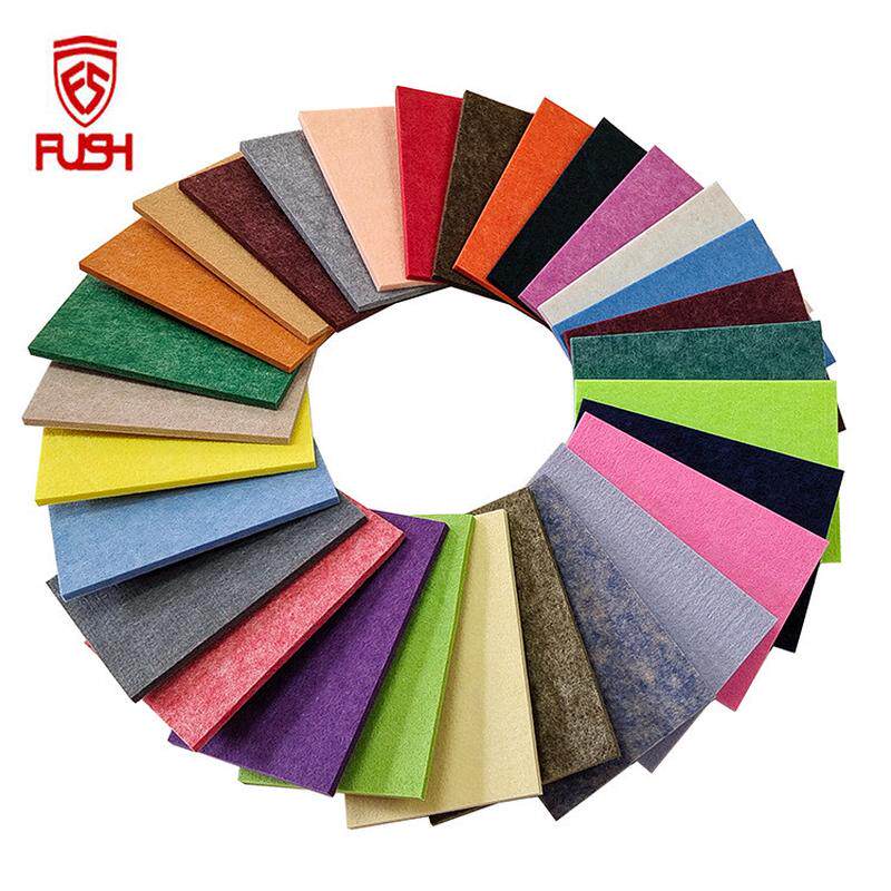 吸音板学校直播间会议厅墙贴隔音琴房降噪幼儿园装饰阻燃毛毡板