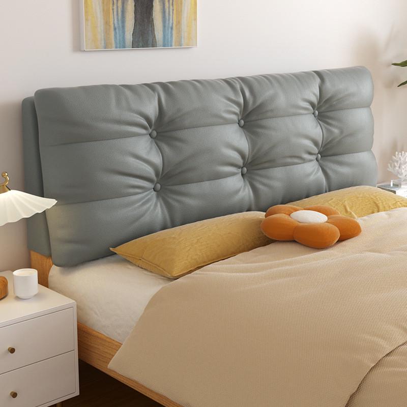 床头靠垫布软包靠背猫爪新款轻奢北欧软包靠背板现代简约床头靠垫