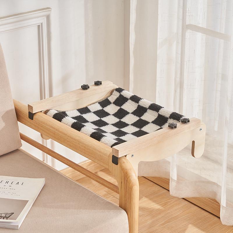 猫床猫床可挂猫挂床窗边可放猫夏季宠物床阳台晒太阳猫窝可拆卸