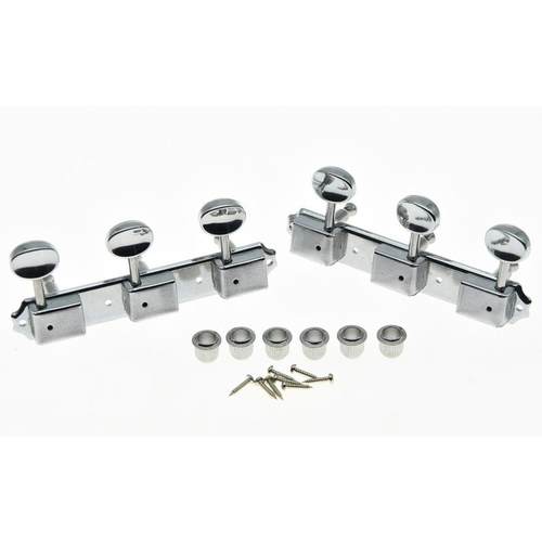 lp3x3复古琴钮弦钮电吉他左弦钮旋钮吉他配件3开放式3右金属琴钮