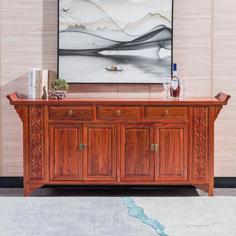 全实木餐边柜客厅储物柜新中式茶水柜子家用酒柜收纳柜隔断酒水柜,农机/农具/农膜,其它农用工具,淘宝优惠券,粉丝福利购,淘宝优惠卷