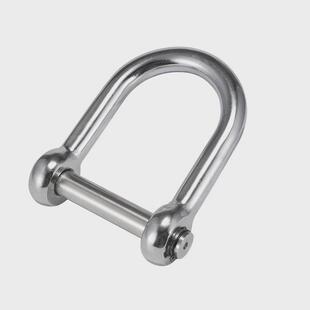 永磁起重器强磁吊环力吸盘加粗把手卸扣u型拎扣通用配件烤漆镀铬