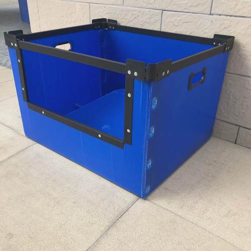 骨架pp中空板开口箱新款箱工具折叠周转箱防静电塑料收纳箱纸箱