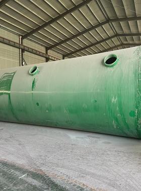 玻璃钢化粪池缠绕地埋式三格化粪池生产厂家家用农村用成品化粪池