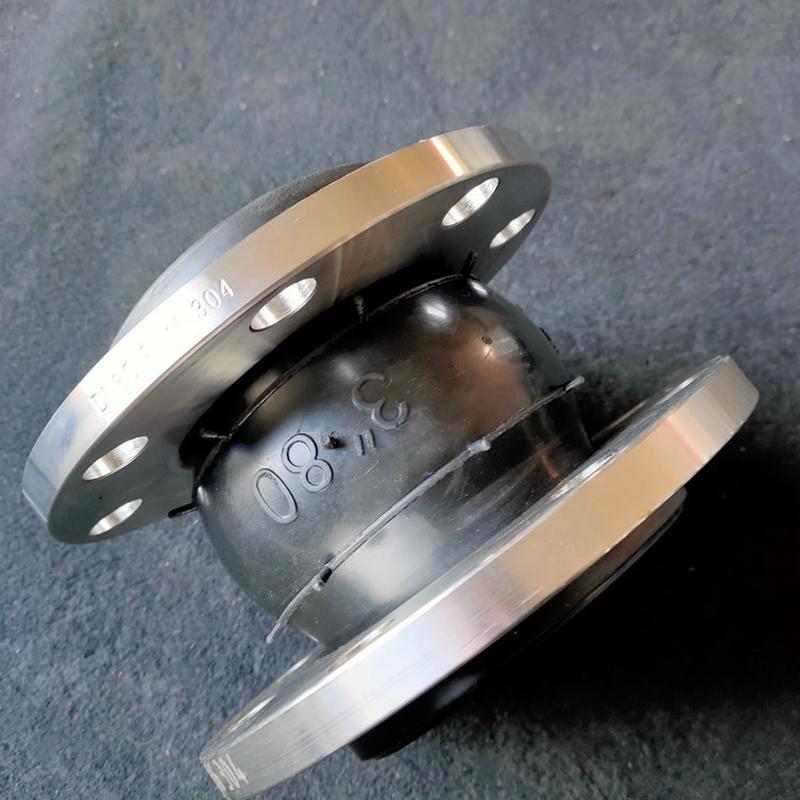 jis5k/10k日标法兰式橡胶接头挠性橡胶软接头橡胶耐油接头批发