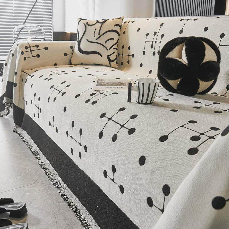 雪尼尔沙发巾高级感轻奢四季通用盖布2025新款一整张全包套罩盖毯,居家布艺,沙发垫,淘宝优惠券,粉丝福利购,淘宝优惠卷