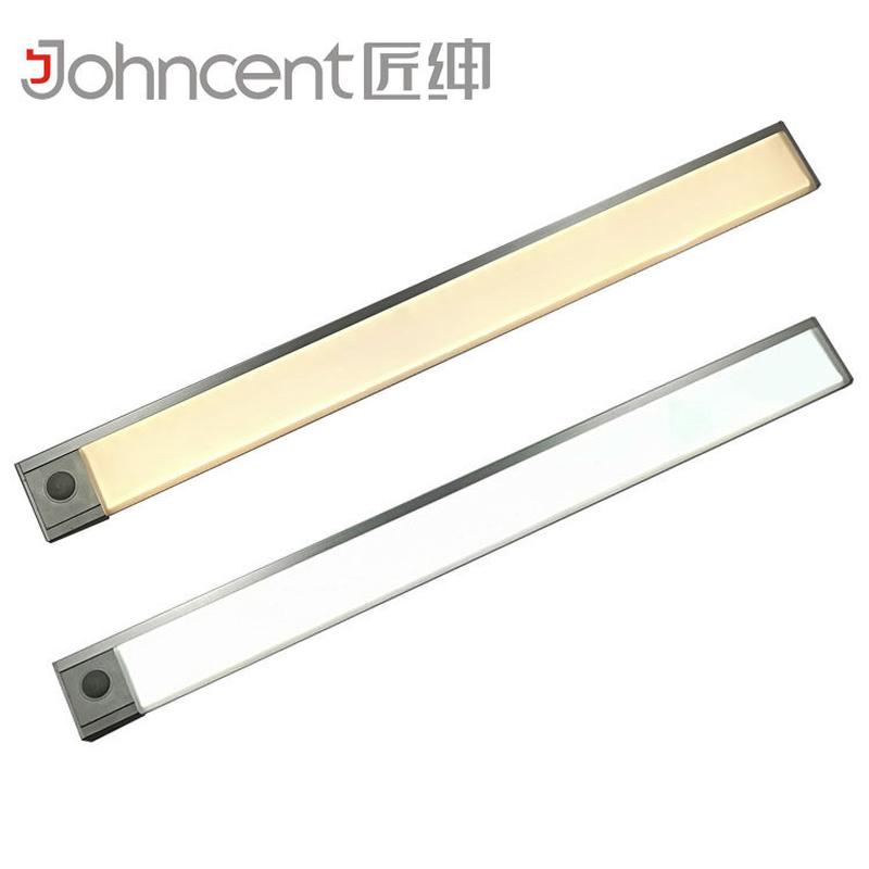 橱柜感应灯人体感应led超薄led衣柜灯led充电感应柜灯简易安装