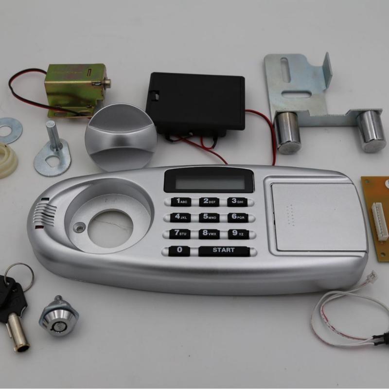 电子面板保险柜保险箱文件柜按键钢铁箱柜液晶显示屏密码锁