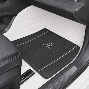 适用于2024款 配件用品 极氪001脚垫全包围专用极氪007车内饰品改装