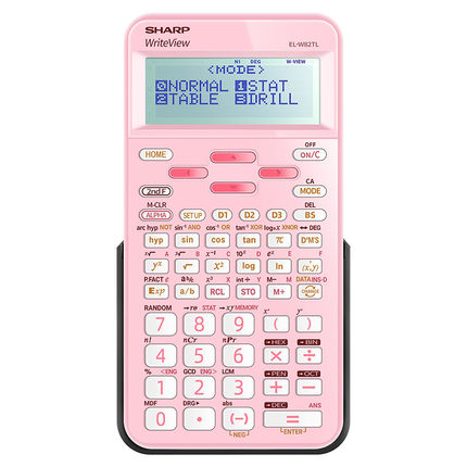 新款夏普EL-W82TL中小学生多功能科学函数计算器统计中高级会计注