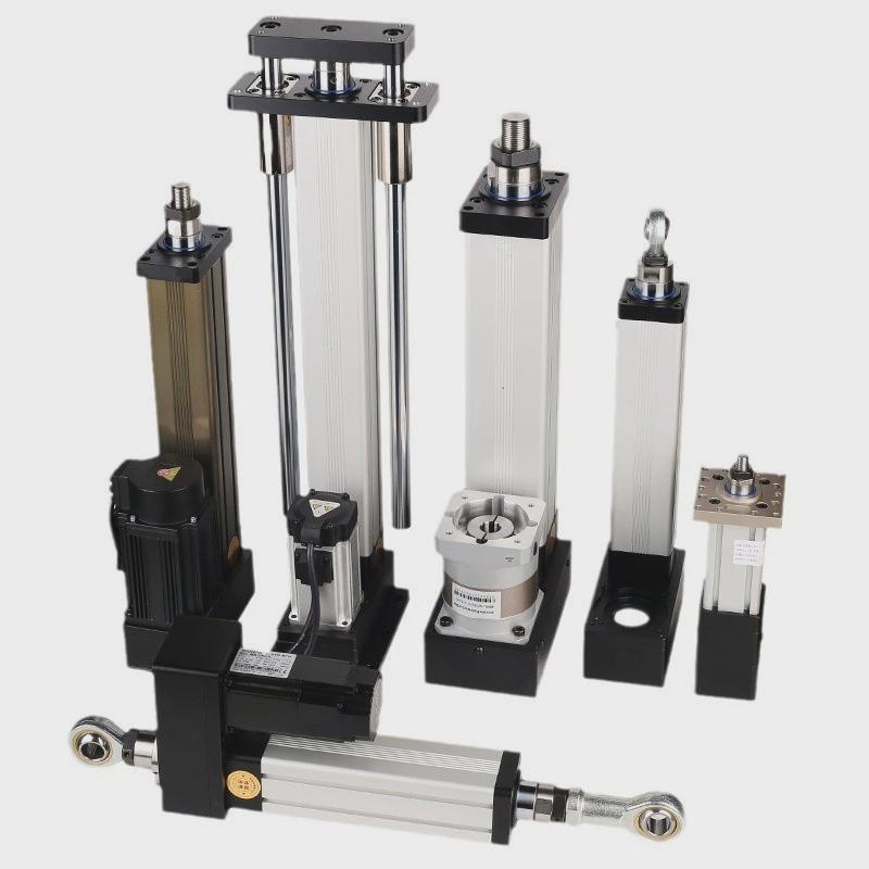 伺服电动缸电缸高速大推力工业伸缩推杆100KG500KG1吨5吨步进小型