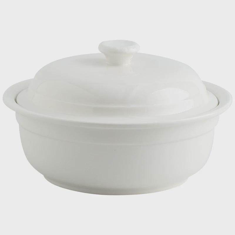 10英寸宫廷汤窝带盖大号汤碗酒店餐具陶瓷锅饭店汤盆装汤盛粥饭碗,家装主材,台上艺术碗盆,淘宝优惠券,粉丝福利购,淘宝优惠卷