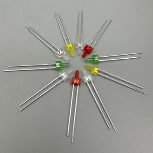 热销f2m高平头红发红黄发黄蓝绿色雾状白指示灯宝塔形led直插发光