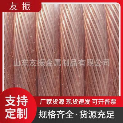 铜绞线镀锡多股软铜母线线tjr-400500630平方烧穿器铜绞