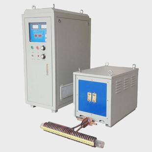 全固态超音频超音加热设备120kw透热锻造齿轮轴热处理感应频淬火