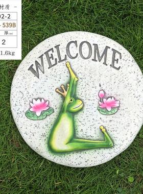 户外花园草坪摆件别墅庭院装饰美陈垫脚石园林景观脚踏板汀步石