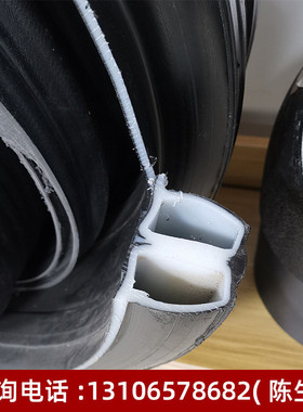 双高筋增强塑料缠绕管pp增强hdpe高密度sn8波纹管聚乙烯排水dn125