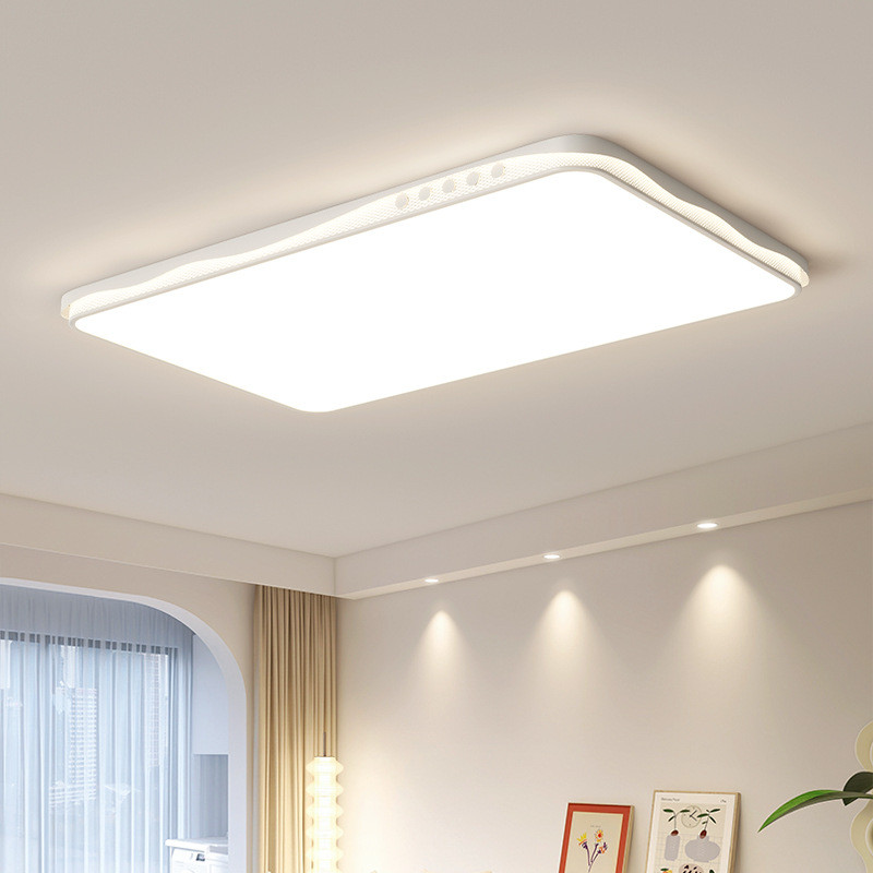 热销客厅灯现代简约大气创意led超亮吸顶灯智能护眼灯具全屋套餐