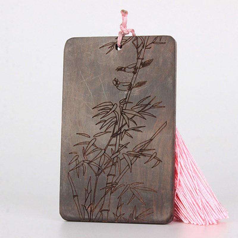 黑檀木古筝指甲板琵琶指甲缠绕收纳板古筝指甲板义甲胶布卡