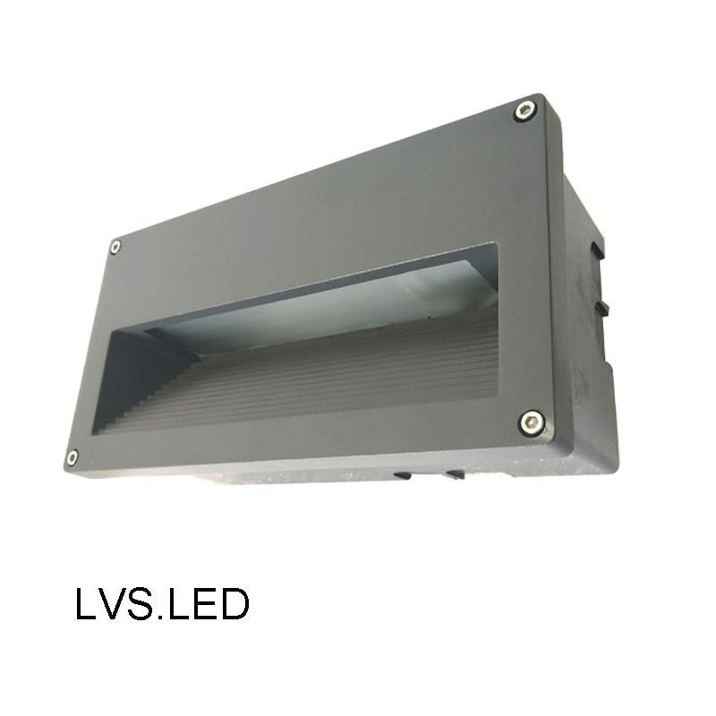 户外防水长方形led壁灯嵌入试楼梯频道墙角地脚网红踏步地脚灯
