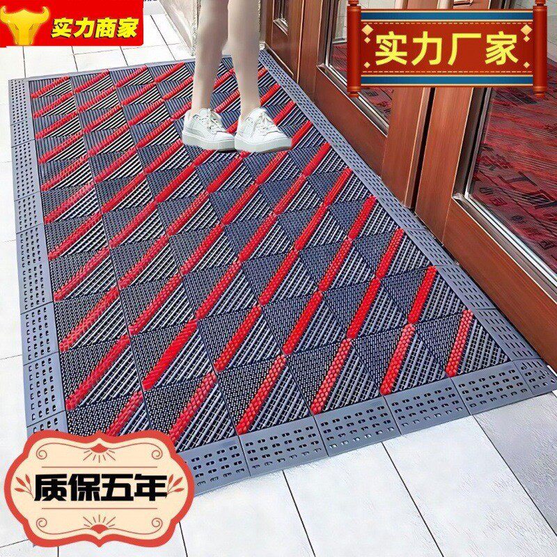 杰耐奇地垫防水防滑刮泥商场酒店大门口刮泥除尘脚垫拼接入户门垫,居家布艺,家用脚垫,淘宝优惠券,粉丝福利购,淘宝优惠卷