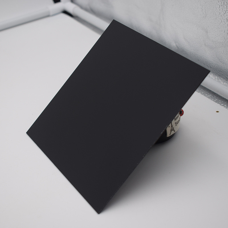 抗静电供应琦锋黑色pc板 阻燃工厂聚碳酸酯板材 pc耐力板切割加工