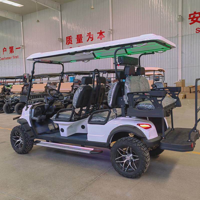 电动观光车2-8座旅游景区代步车四轮楼盘看房接待电动高尔夫球车