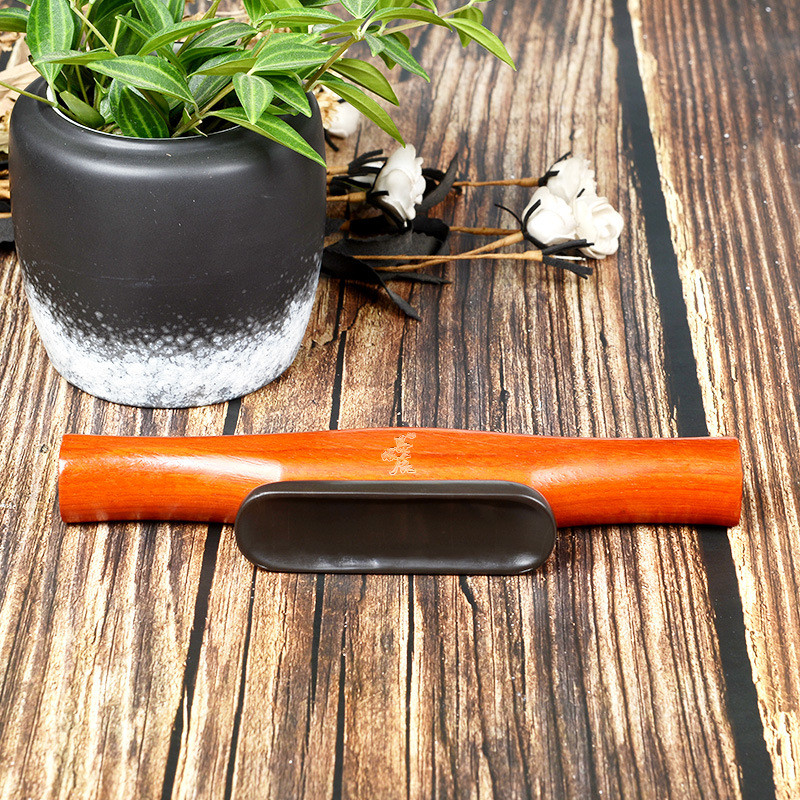 善缘居砭石温灸石家用按摩刮痧器拨筋推拿全身疏通能量石