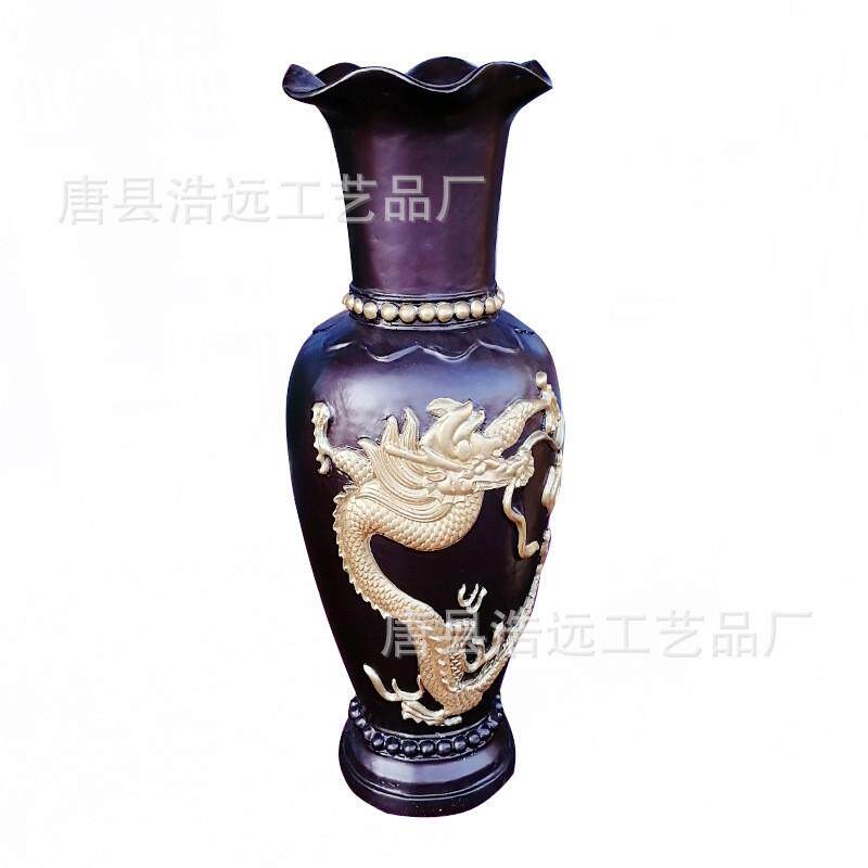 铜花瓶大型铜花盆铸铜花瓶工艺纯铜花瓶生产定制摆件