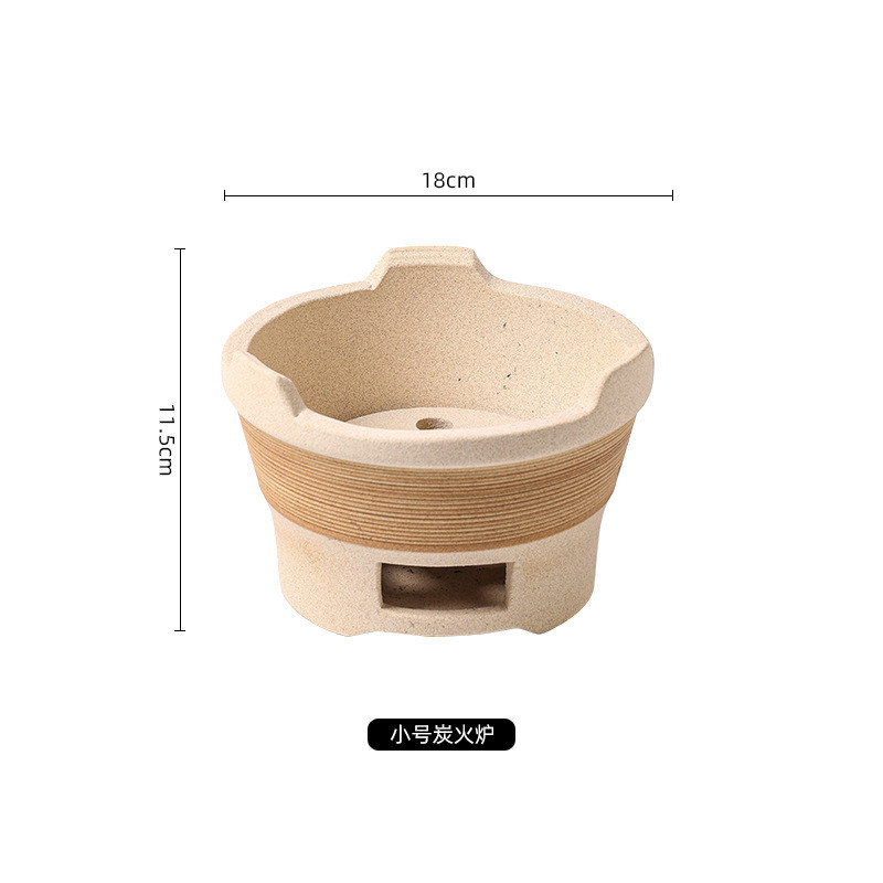 围炉煮茶烤茶碳炉家用室内户外炭火茶炉一套煮茶器罐罐茶日式套装