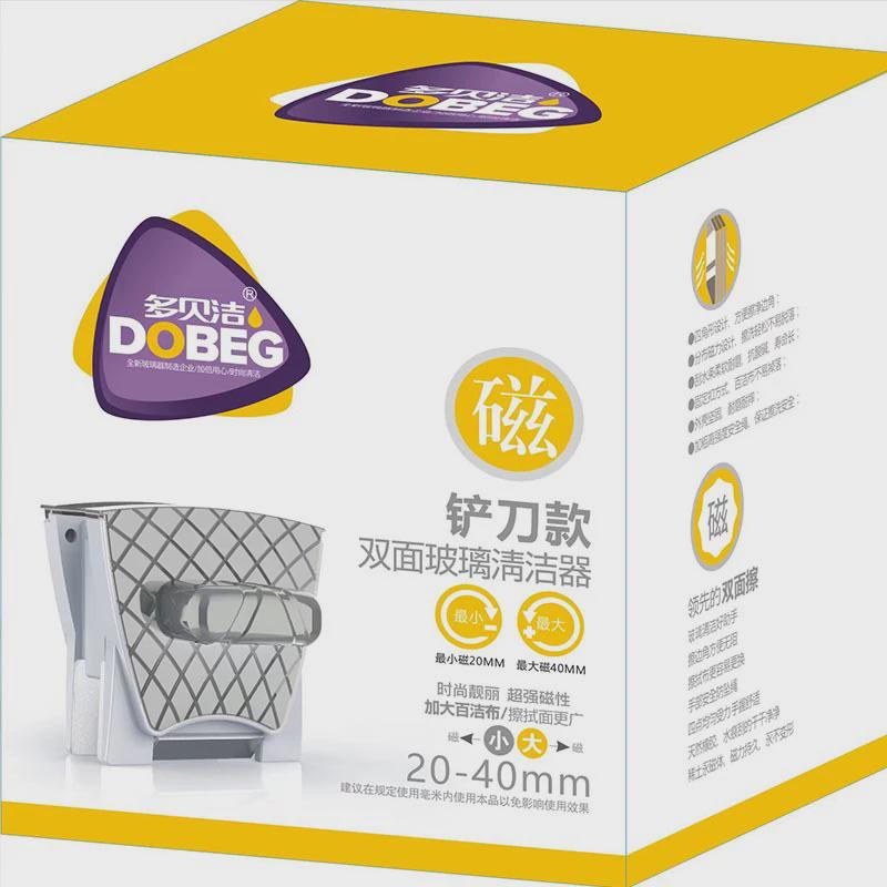 20-40mm铲刀强磁擦玻璃擦窗器玻璃擦高层玻璃擦双层三层清洁器