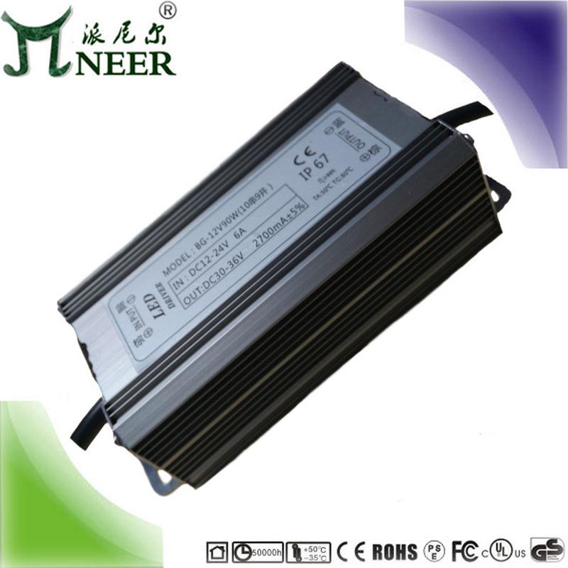 保3年90W10串9并AC36V输入10S9P工矿灯驱动低压LED电源