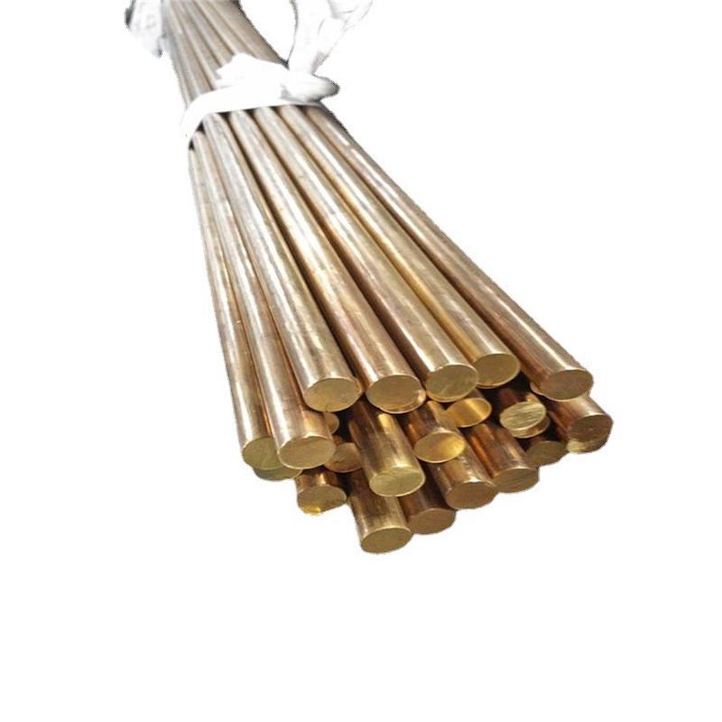 下料h59普通黄铜棒好切削实心圆铜柱h62黄铜条定尺直供切割