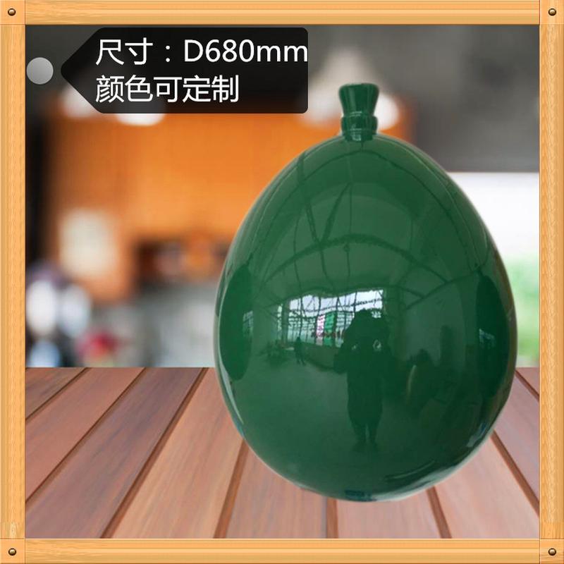 商场吊挂玻璃钢气球中庭春节吊饰树脂美陈道具气球橱窗展示装饰