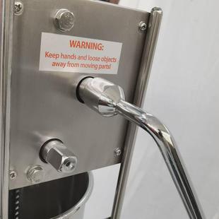 tv10l灌香肠工具腊肠机器手动机商用家用电动灌肠全自动不锈钢