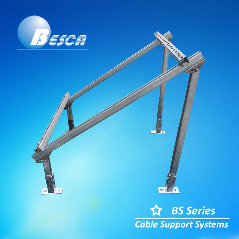 抗震支吊架扬中太阳能厂家长期供应金属线槽支架抗震支架出口