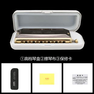 奇美半音阶琴12孔16孔口口琴成人高档专业演奏学生儿童入门初学者
