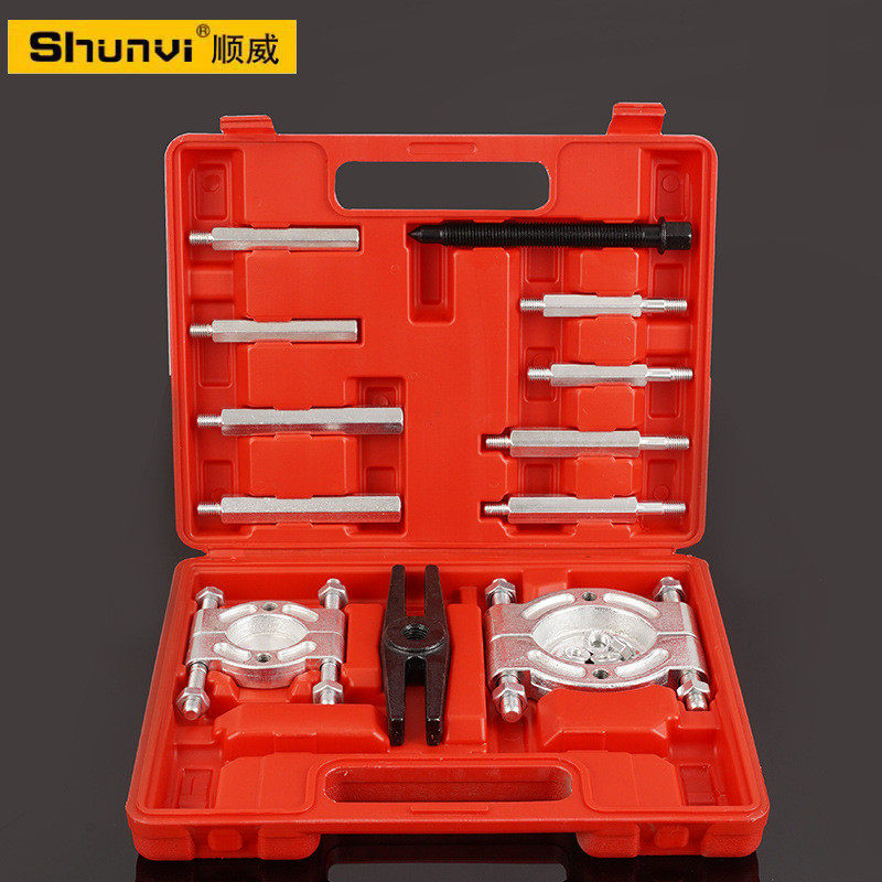 14件分离器组合机械双盘拉码碟式拉马卡盘拉码变速箱外轴承拆卸器,五金/工具,轴承装卸工具,淘宝优惠券,粉丝福利购,淘宝优惠卷