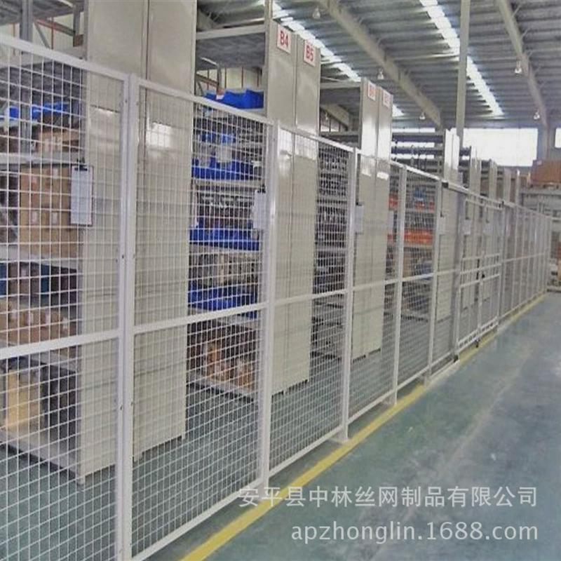 隔离厂区高标准网车间隔离围栏活动围栏隔断流水线安全隔断