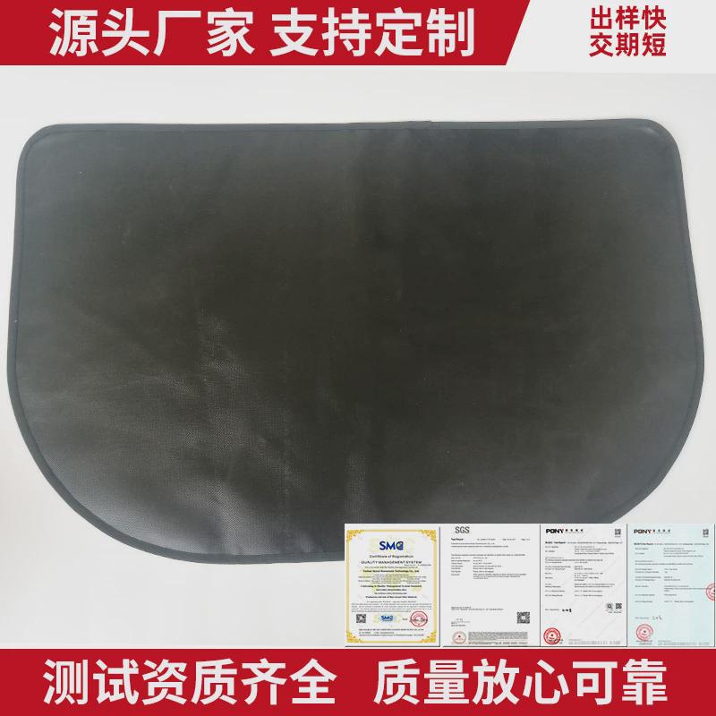 定制硅胶壁炉垫户外烧烤阻燃防火地毯垫48英寸壁炉的垫耐高温