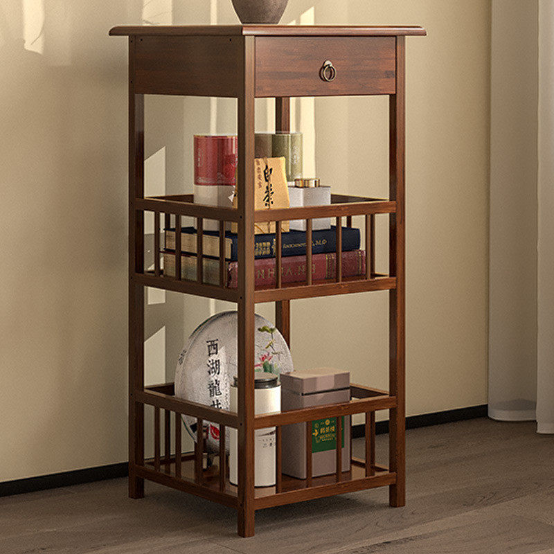 新中式茶柜展示架家用茶具放置架子落地茶台边柜博古架带抽置物架,商业/办公家具,置物架/陈列架/储物架/展示架,淘宝优惠券,粉丝福利购,淘宝优惠卷