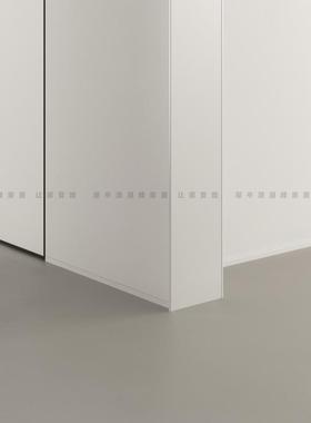 白色犀牛派小圆边垭口门套铝合金极窄简约线条超薄窗套包套