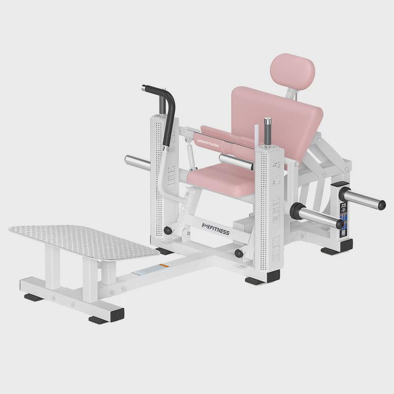 女子健身房塑形臀四件套高低拉大腿内外侧器械桥训练器哈克深蹲机