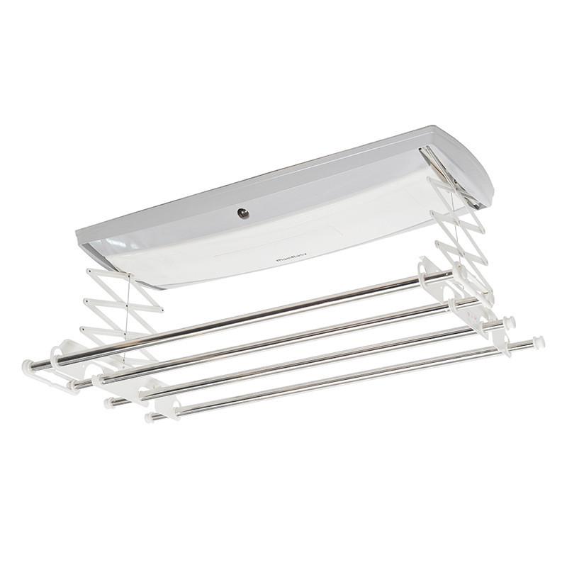 电动晾衣架风干全自动遥控器伸缩晾晒衣杆家用阳台升降衣架带灯