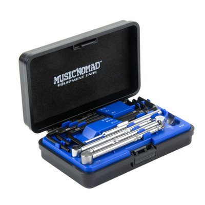 MusicNomad吉他琴头琴颈托架品丝调琴扳手剪弦器工具护理保养整套