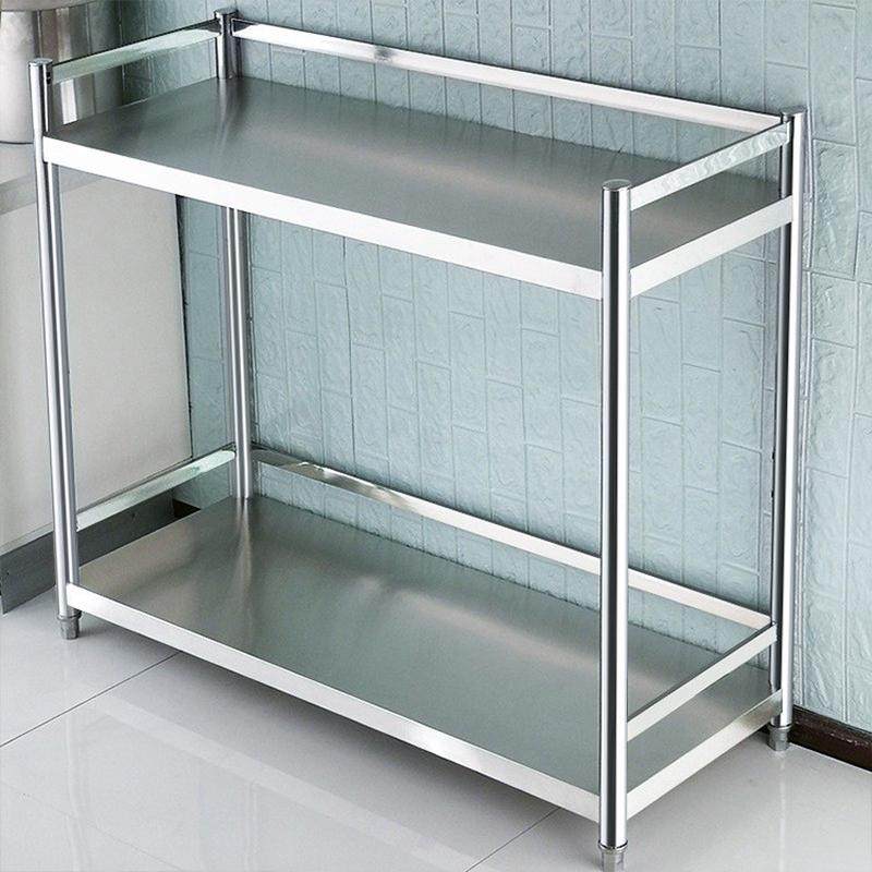 F7DE不锈钢带护栏置物架二层厨房落地多层收纳架子双层微波炉,畜牧/养殖物资,特种养殖设备,淘宝优惠券,粉丝福利购,淘宝优惠卷