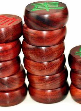 红木中国象棋家居实木缅花棋盘棋盒厂家直销休闲木质摆件木质