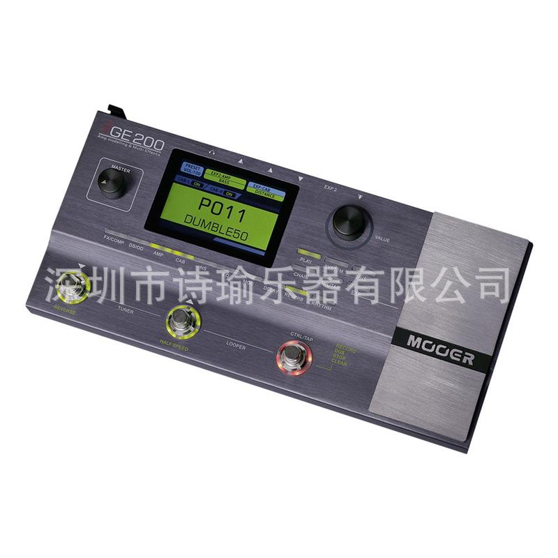 mooer魔耳ge200电吉他效果器ir采样模拟综合效果器