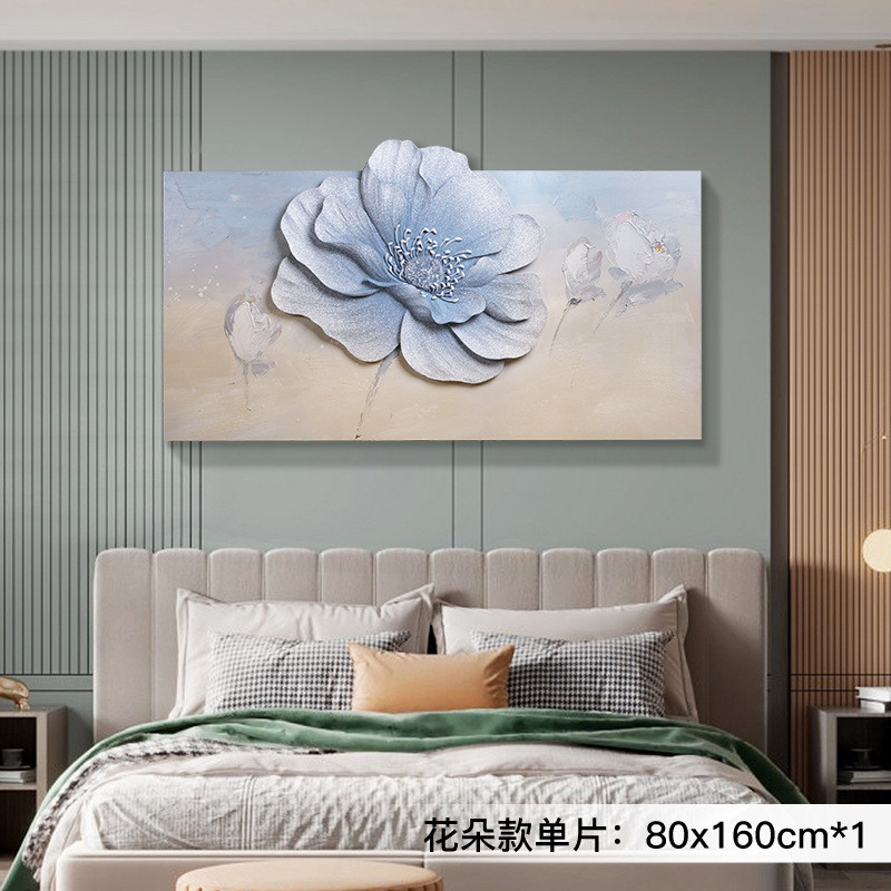 福雕家饰立体高端三联装饰画壁画客厅挂画轻奢沙发背景墙现代简约