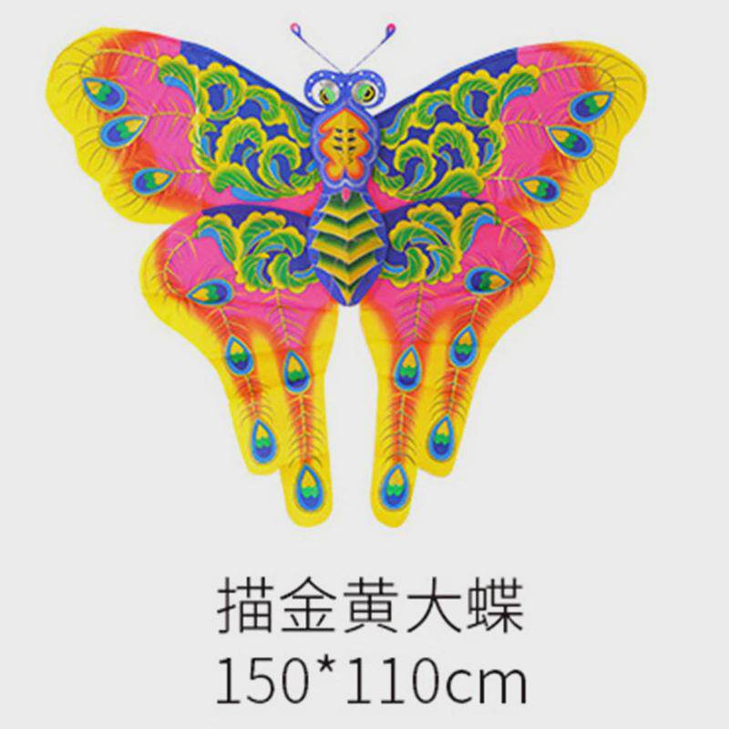 潍坊风筝传统手工艺立体竹子大号蝴蝶漂亮学校活动商场装饰品道具